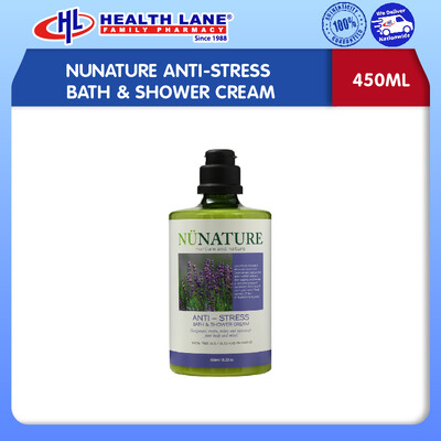 NUNATURE ANTI-STRESS BATH & SHOWER CREAM (450ML)